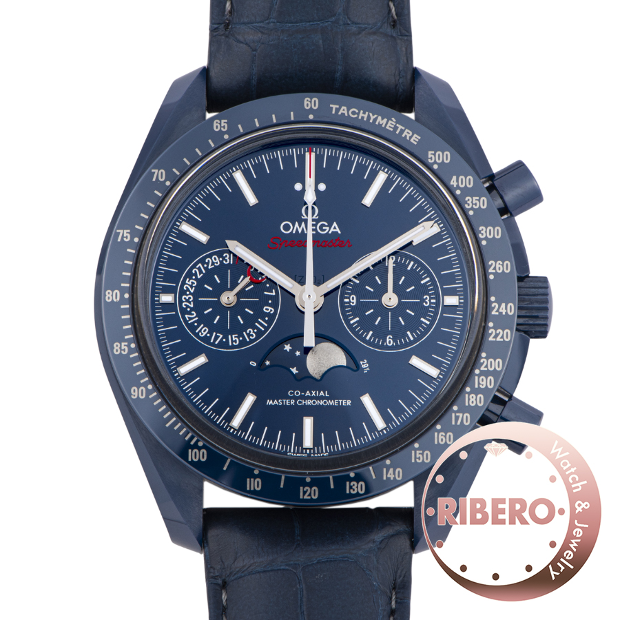 オメガ スピードマスター ブルー サイド オブ ザ ムー﻿ン 304.93.44.52.03.001