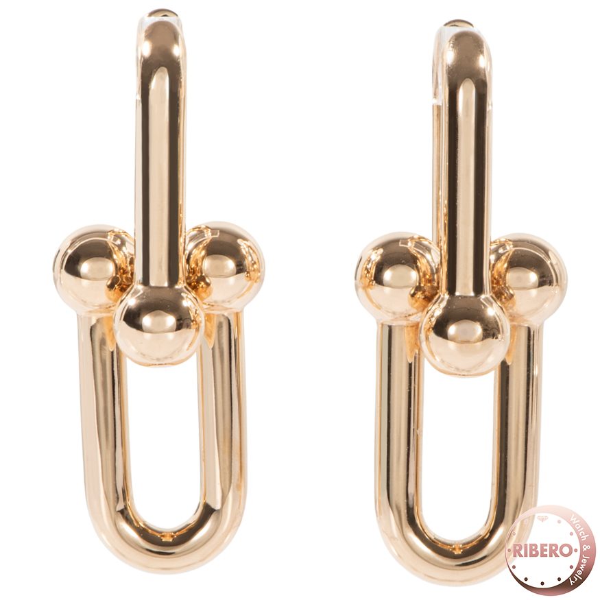 ティファニー ハードウェア ラージ リンク ピアス