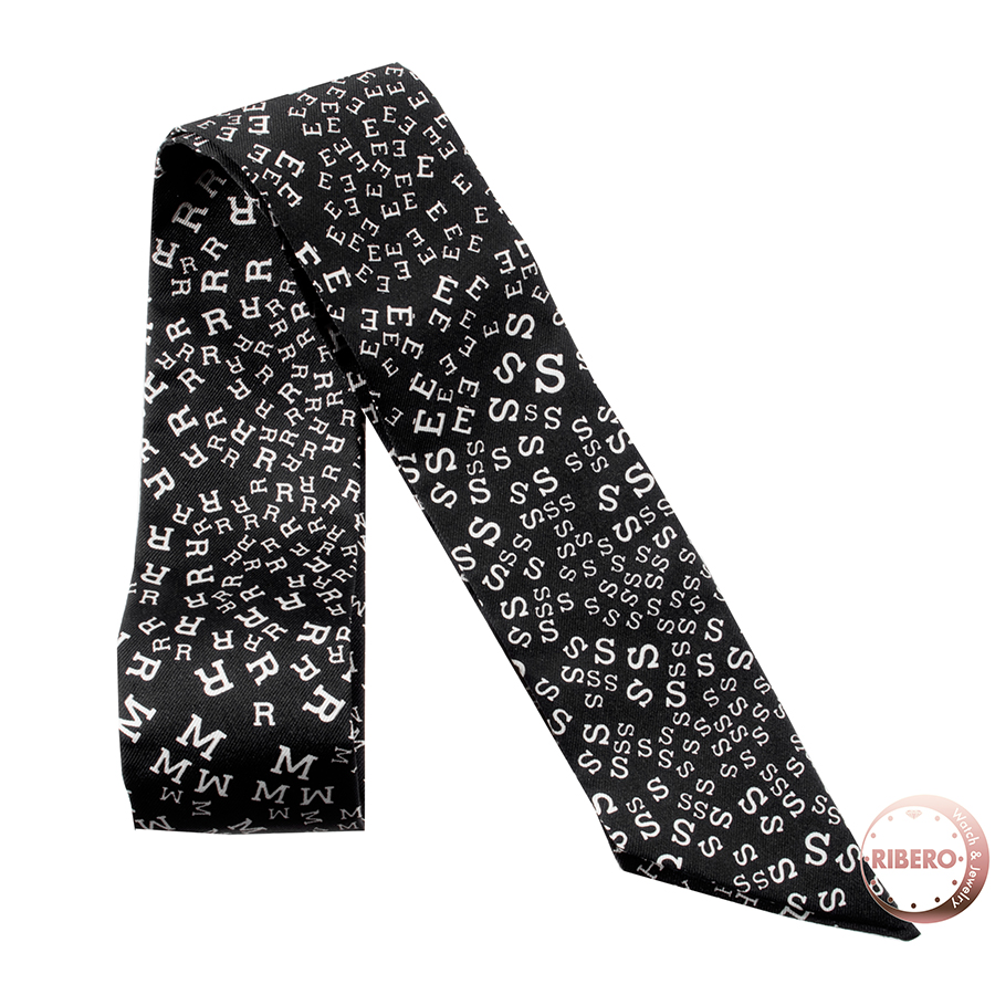 エルメス HERMESロゴ柄 ツイリー