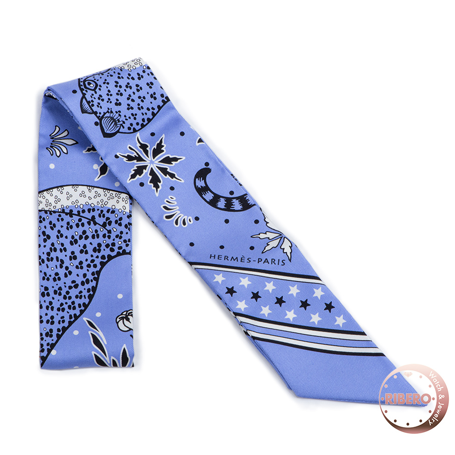 エルメス ツイリー Les Leopards Bandana(レオパード・バンダナ)