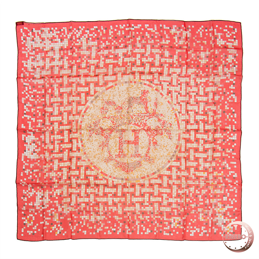 エルメス カレ90 Mosaique Au 24 モザイク24 スカーフ