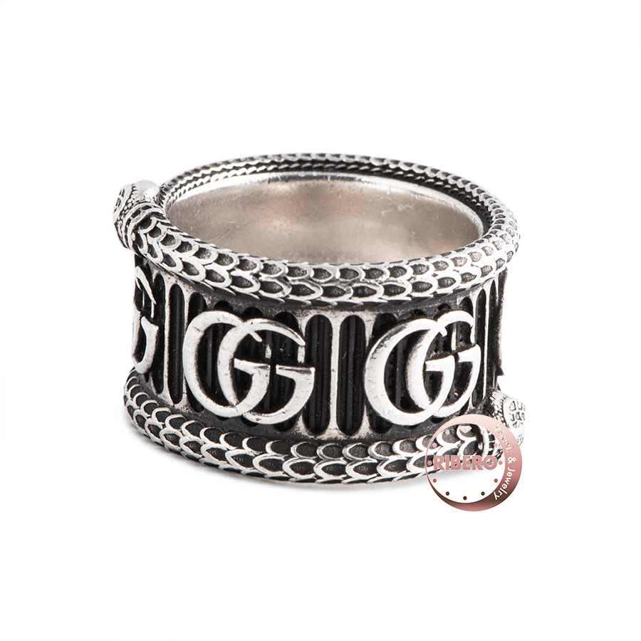 グッチ ダブルG スネーク リング 17号
