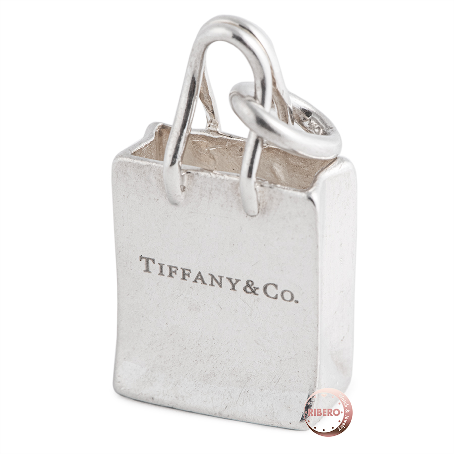 ティファニー ショッピングバッグ ペンダントトップ