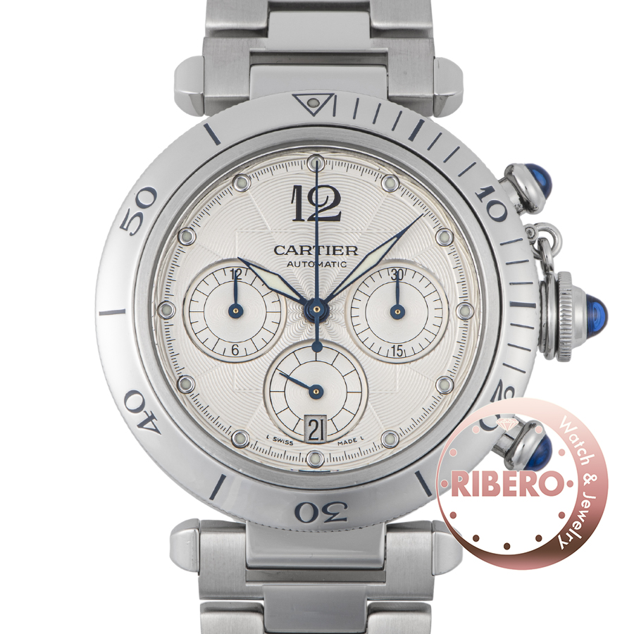 カルティエ パシャ クロノグラフ W31030H3