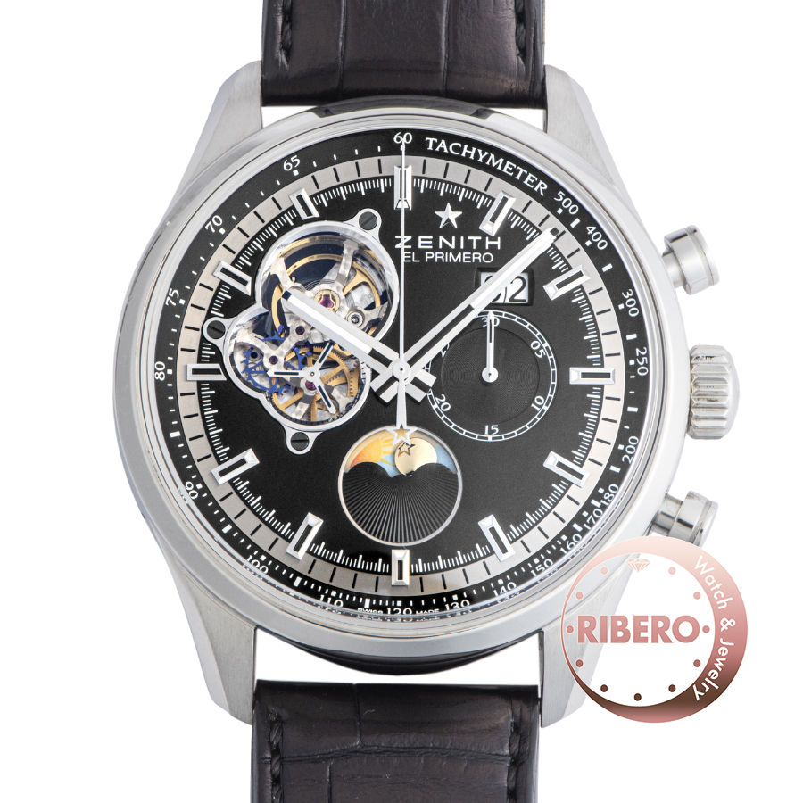 ゼニス エルプリメロ クロノマスターオープン 03.2160.4047/21.C714 ムーン&サンフェイズ