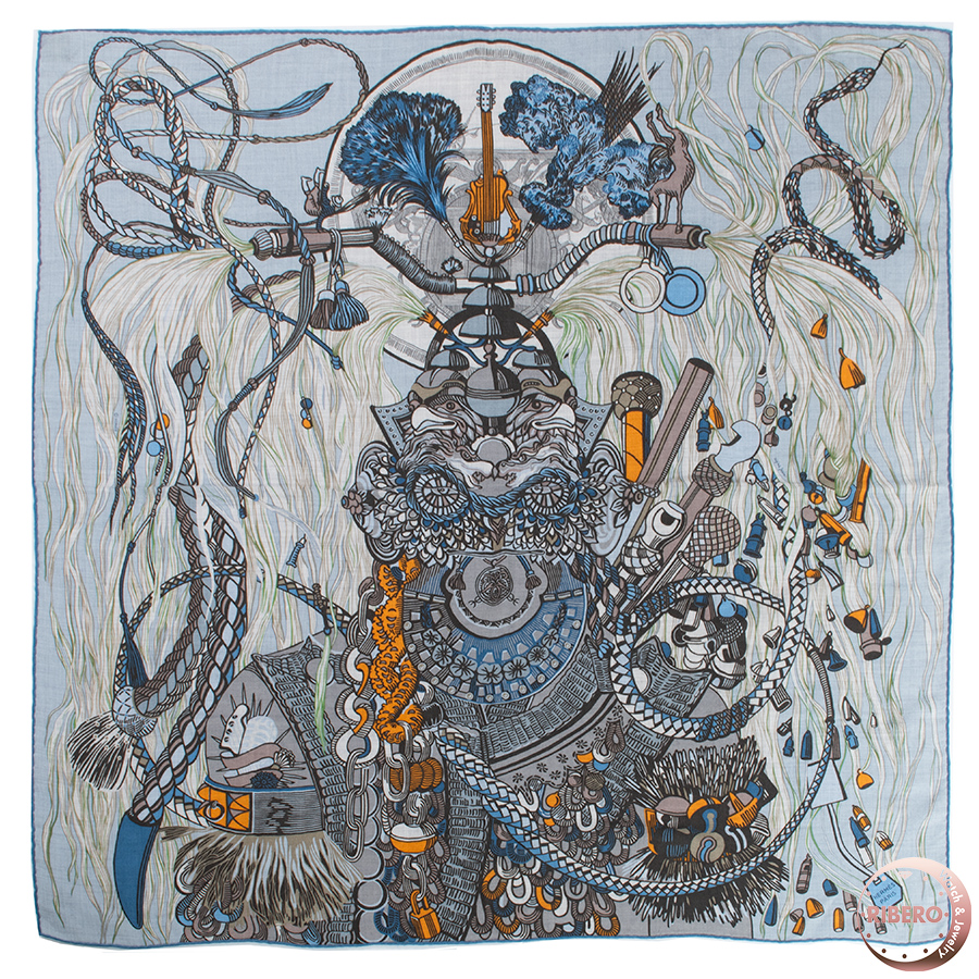 エルメス カレ 100 《Wild Rhythm　ワイルド・リズム》 スカーフ