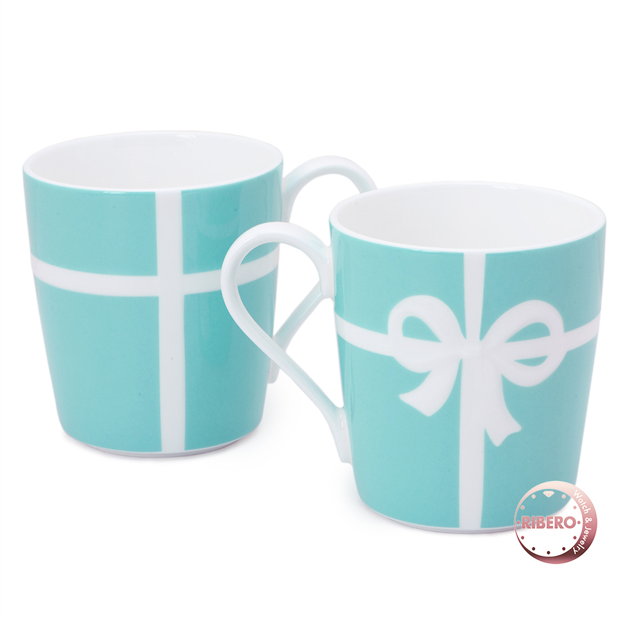 ティファニー ブルーボウ マグカップ