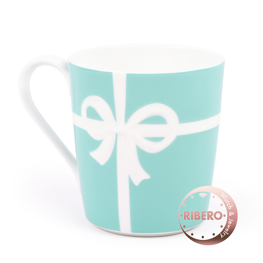 ティファニー ブルーボウ リボン マグカップ