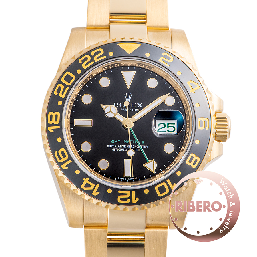ロレックス GMTマスターII 116718LN M番
