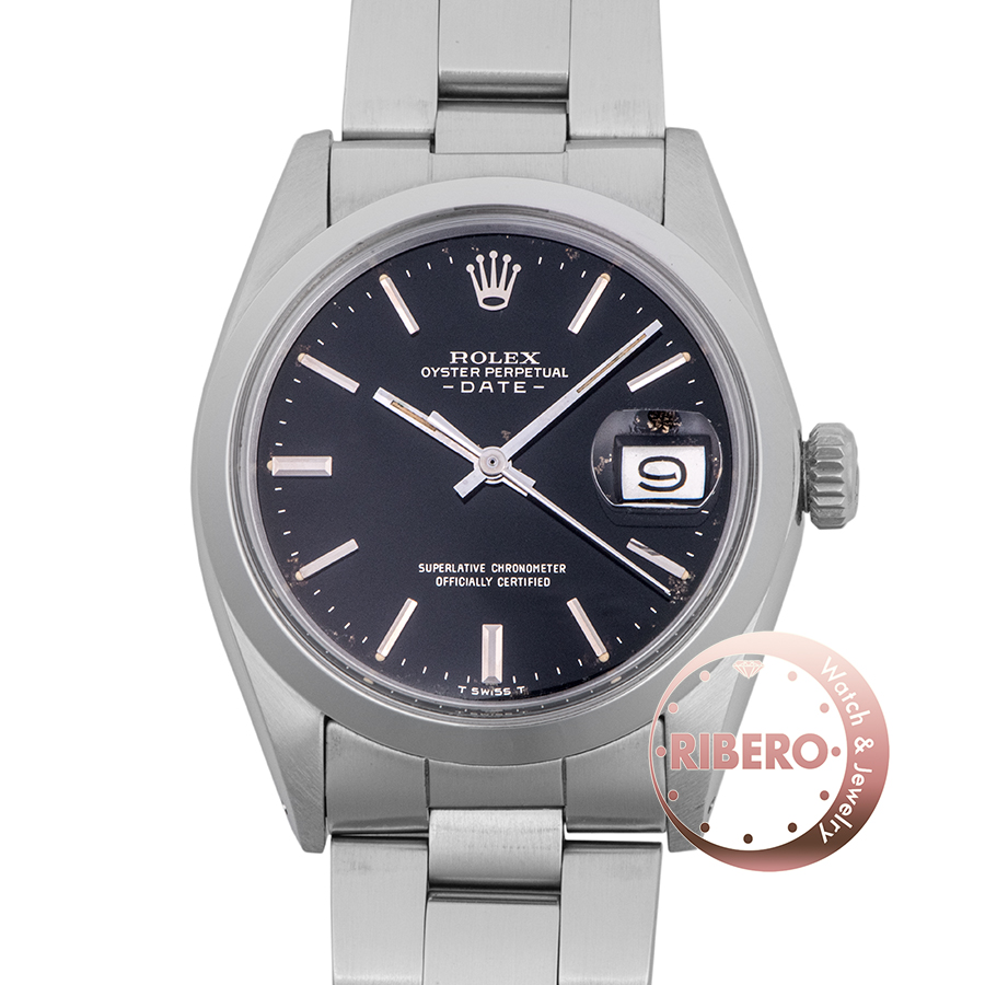 ロレックス オイスターパーペチュアル 1500 1972年製 ミラーギルトダイヤル