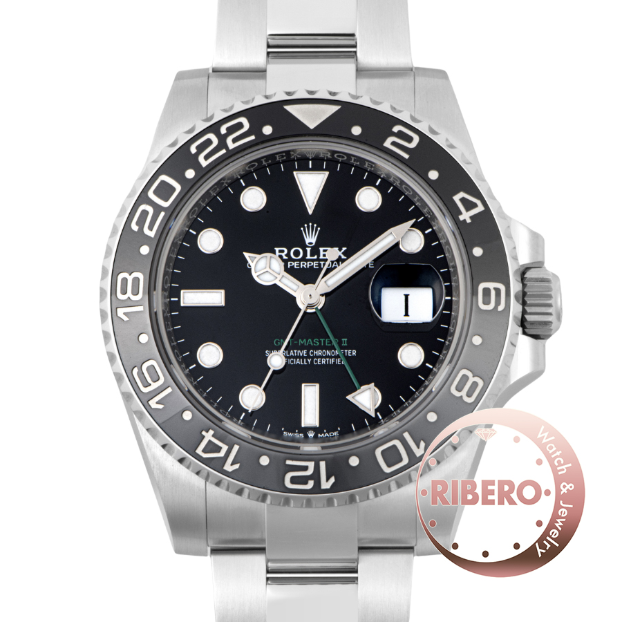 ロレックス GMTマスター2 126710GRNR オイスターブレス