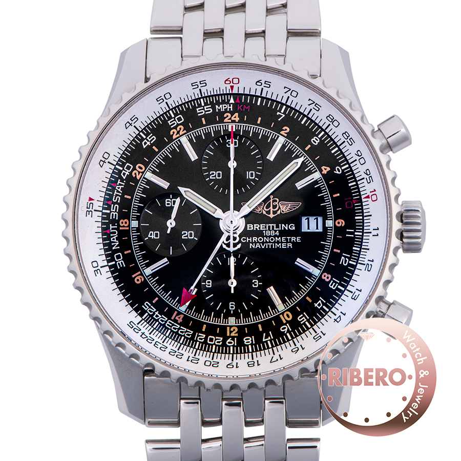 ブライトリング ナビタイマーワールド A242B26NP