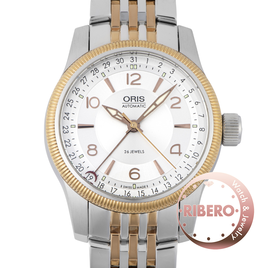 オリス ビッグクラウン ポインターデイト 01 754 7628 4361-07
