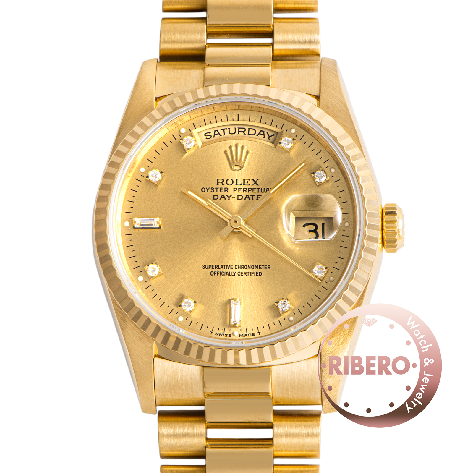 ロレックス デイデイト 18238A X番 Tritium