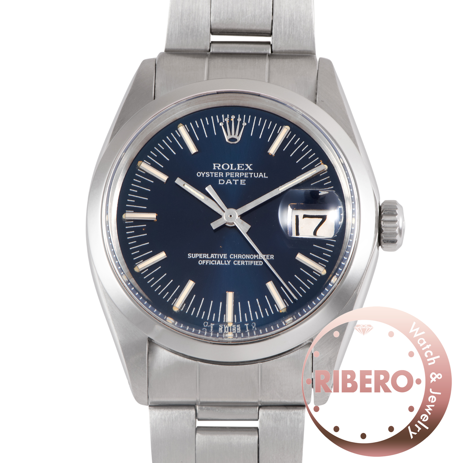 ロレックス パーペチュアルデイト 1500 1978年製 Tritium