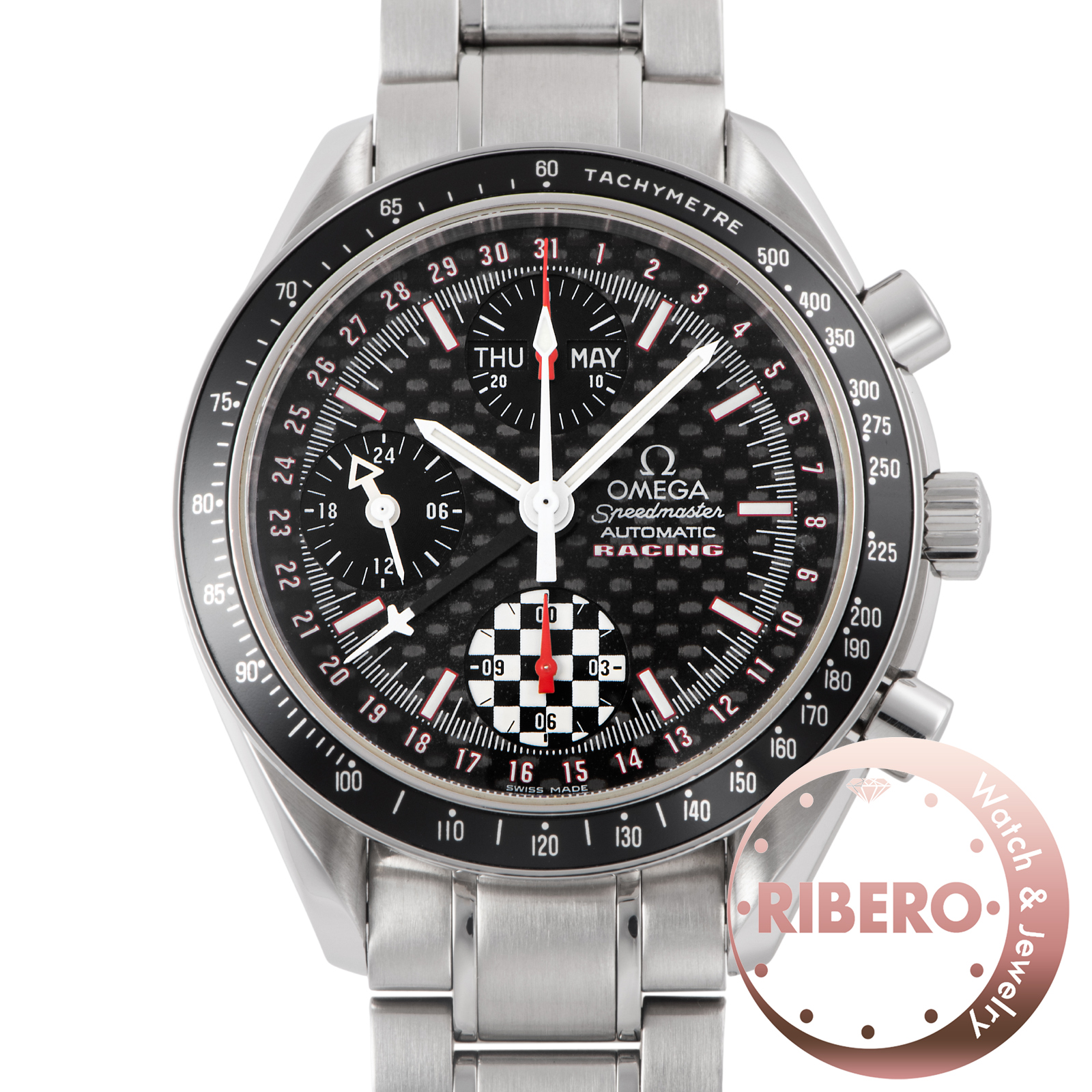 オメガ スピードマスターレーシング ミハエルシューマッハ 3529.50.00 世界5555本限定