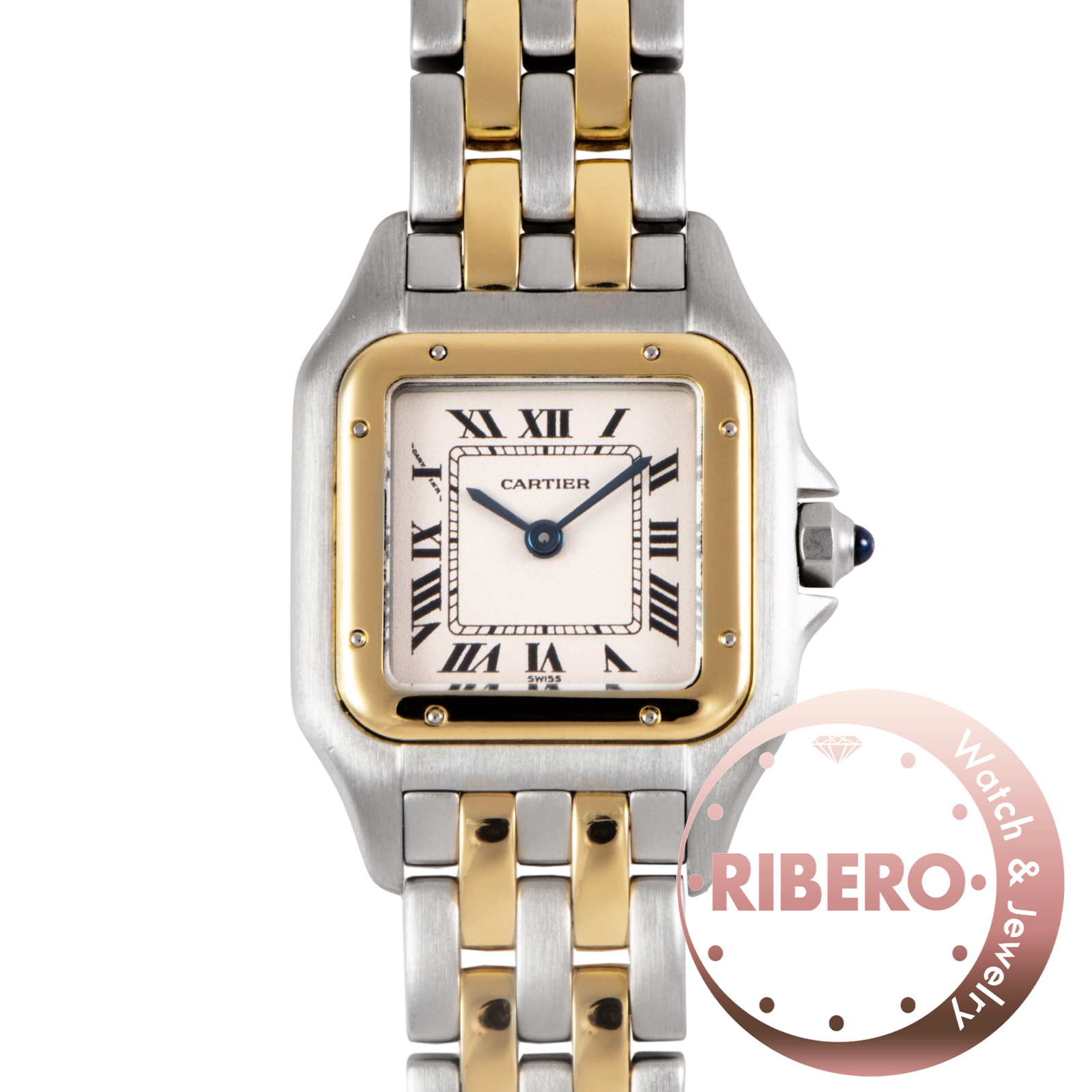 カルティエ パンテールSM 2ロウ W25029B6