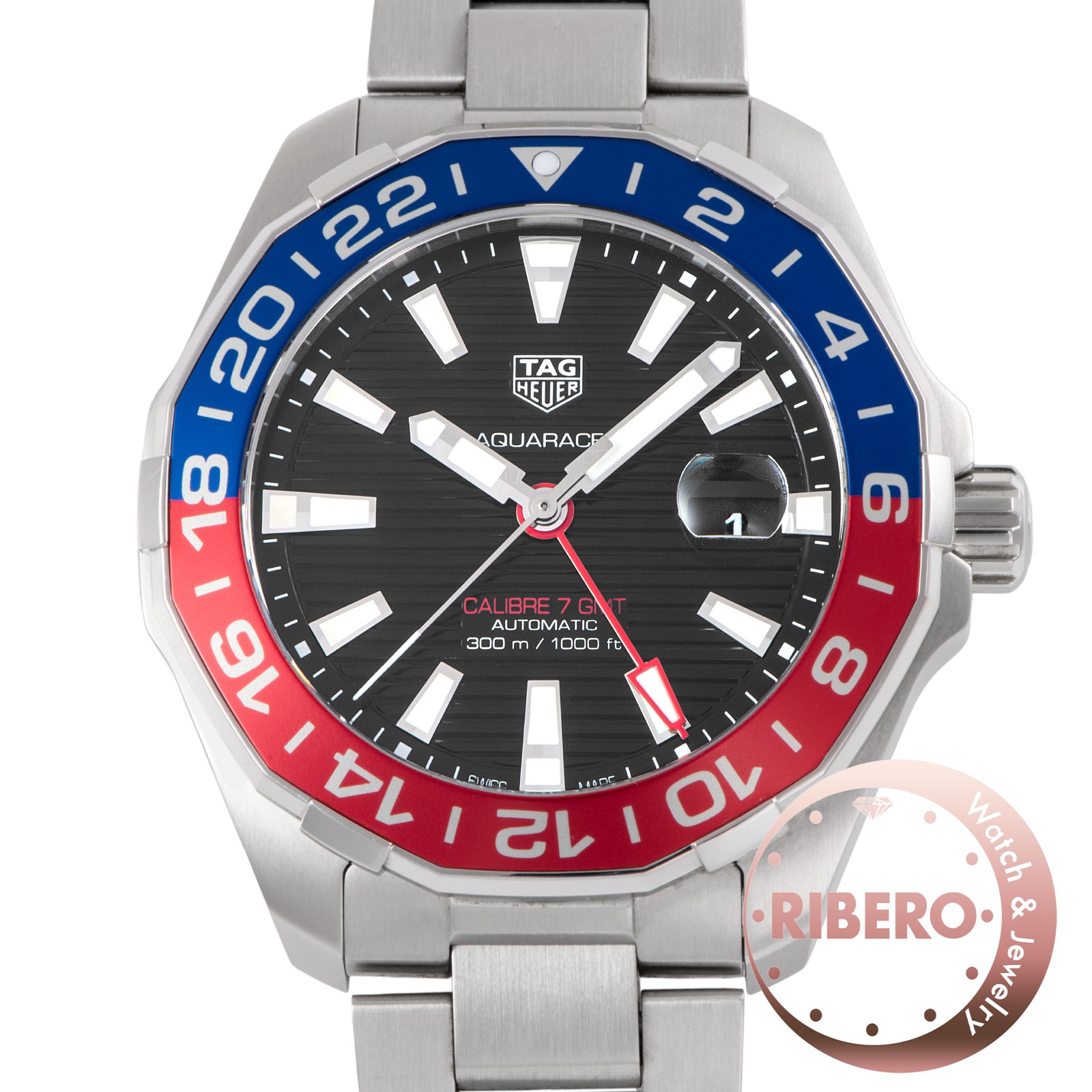 タグホイヤー アクアレーサー GMT WAY201F.BA0927