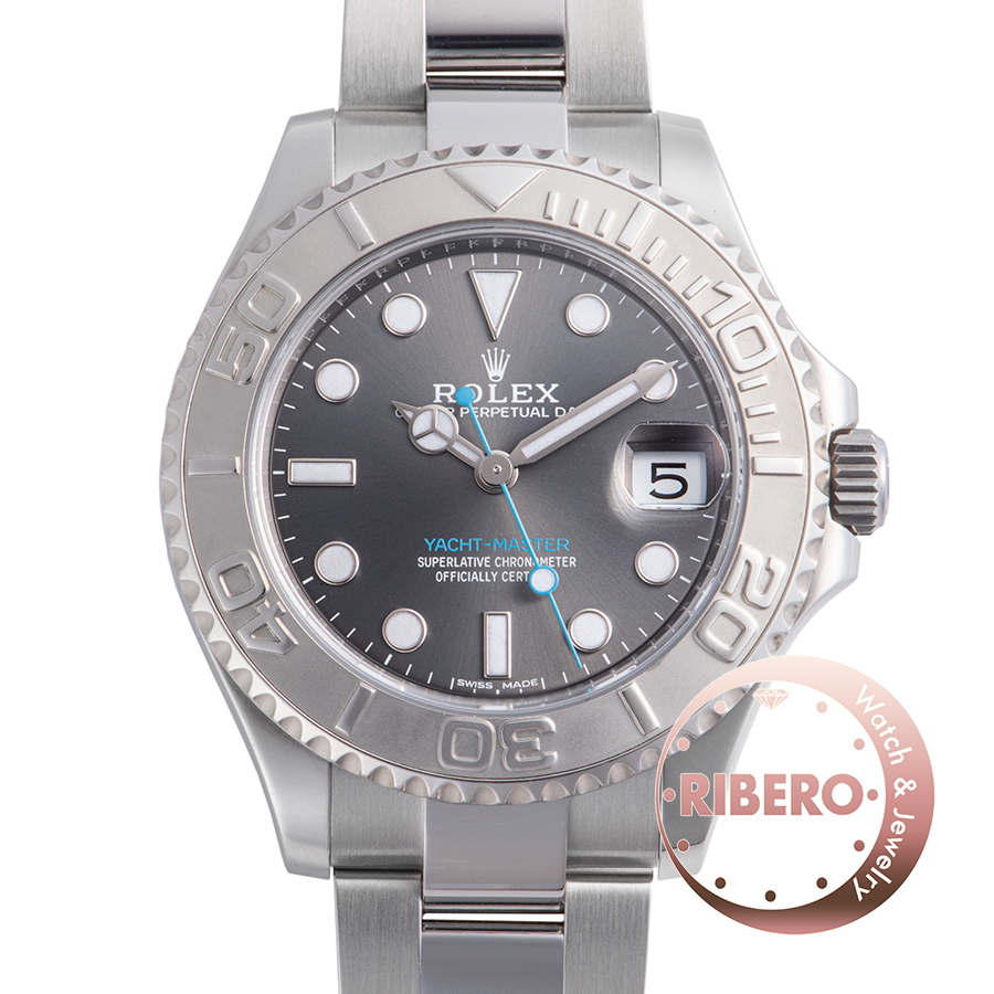 ロレックス ヨットマスター37 268622 ダークロジウム