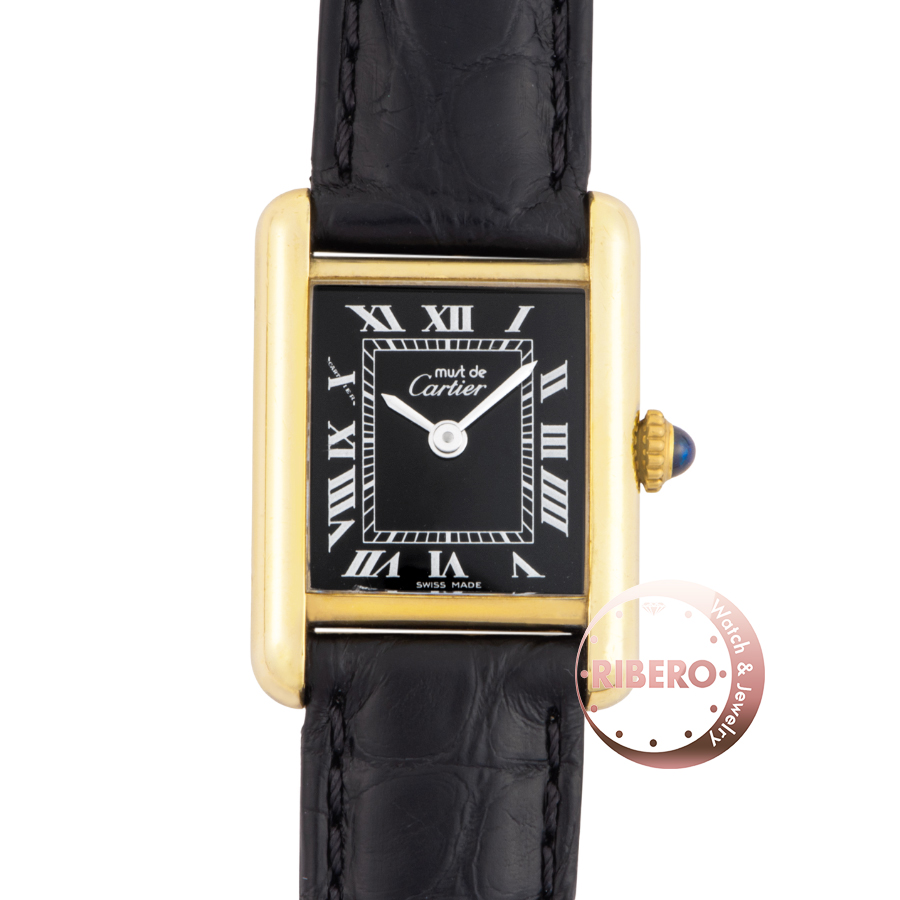 カルティエ マストタンクSM ヴェルメイユ 2974913 ブラックローマン