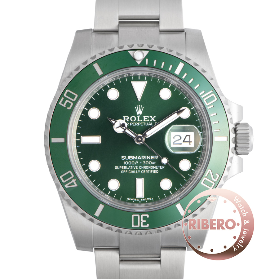 ロレックス サブマリーナデイト 116610LV 新ギャランティ