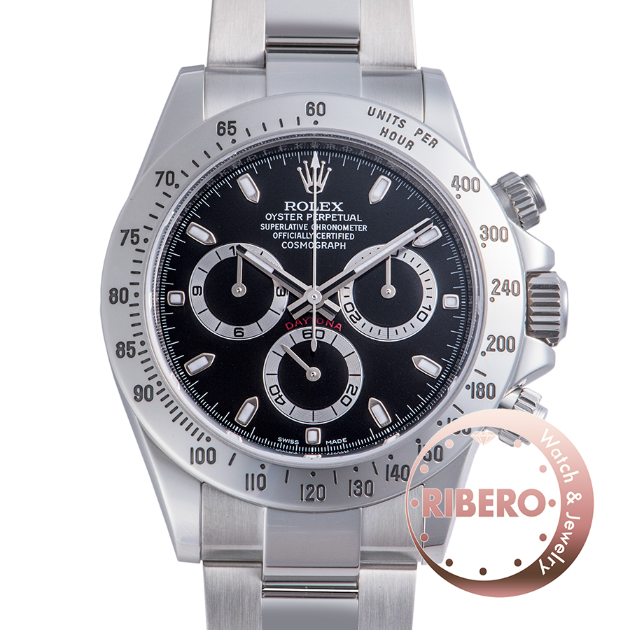 ロレックス 116520 鏡面バックル