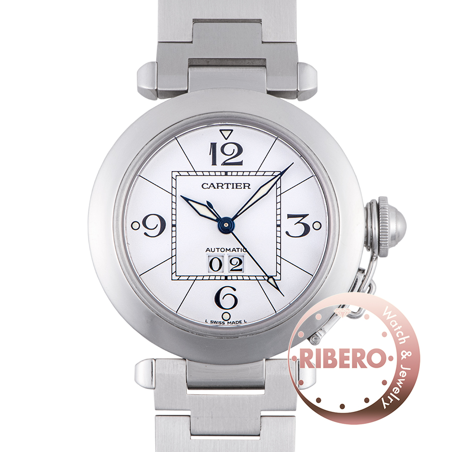 カルティエ パシャC ラージデイト ビッグデイト