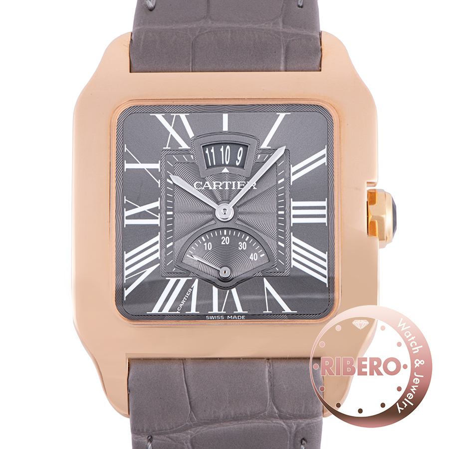 カルティエ サントス デュモン ウォッチ W2020068 カレンダー パワーリザーブ