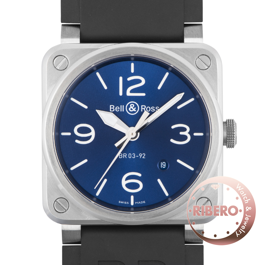 ベル＆ロス ブルースティール BR03-92-BLU-ST/SCA
