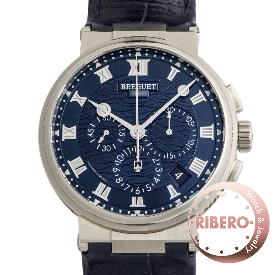 ブレゲ マリーンクロノグラフ 5527BB/Y2/9WV