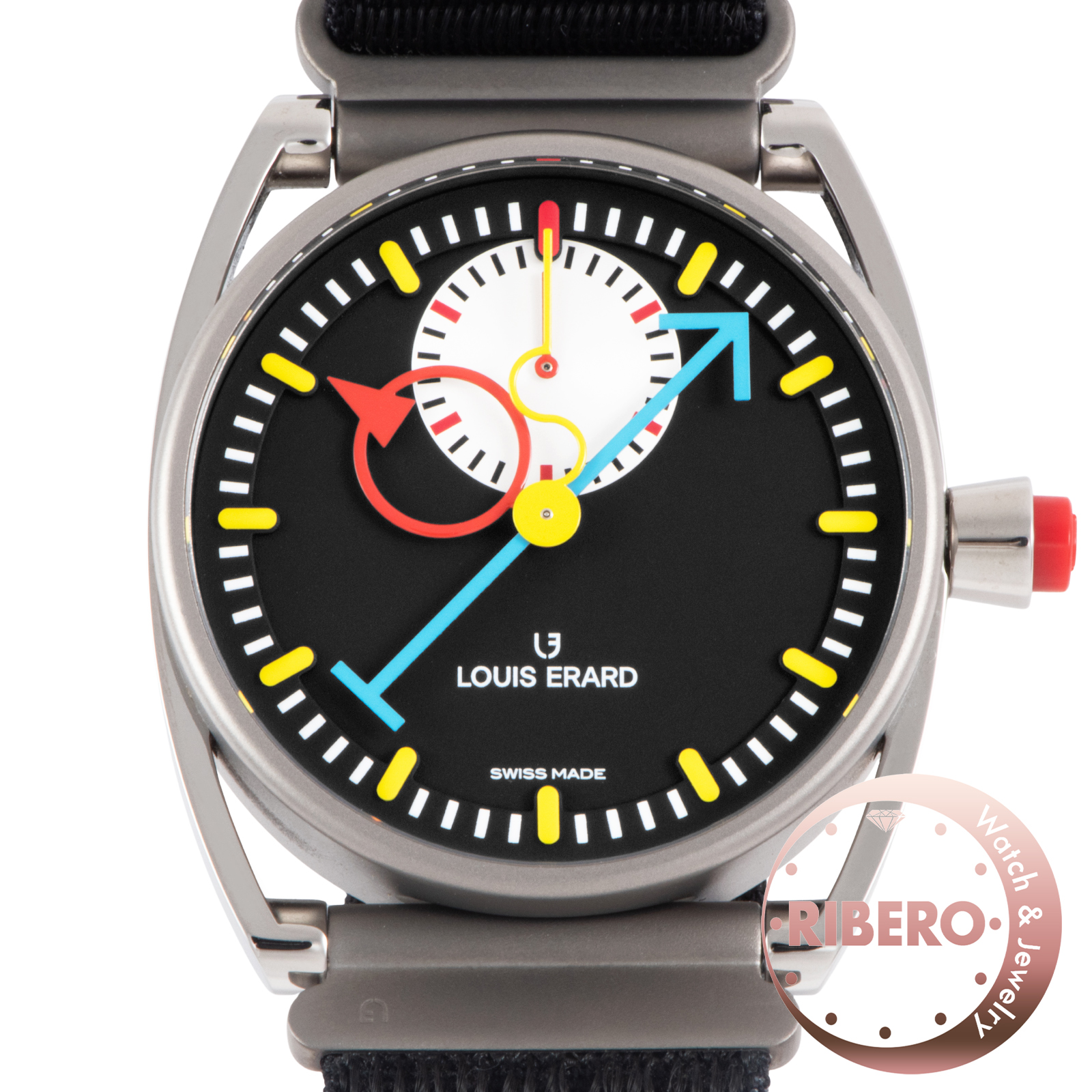 ルイ・エラール アランシルベスタイン トリプティック ワンプッシュクロノ LE74359TT02BTT88 世界限定178本