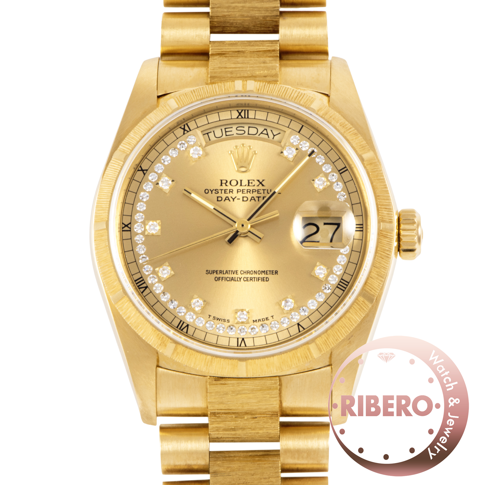 ロレックス デイデイト 18078LB 1987年製 Tritium