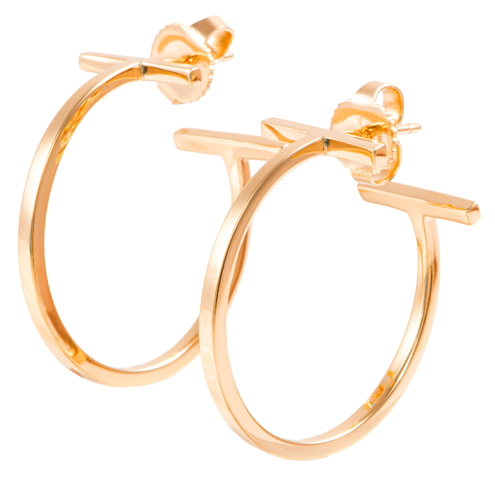 ティファニー ティファニーT ワイヤー フープ ピアス