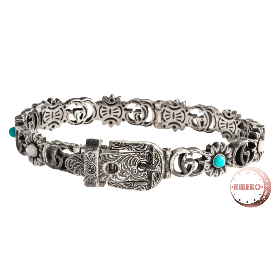 グッチ ダブルG フラワー ブレスレット