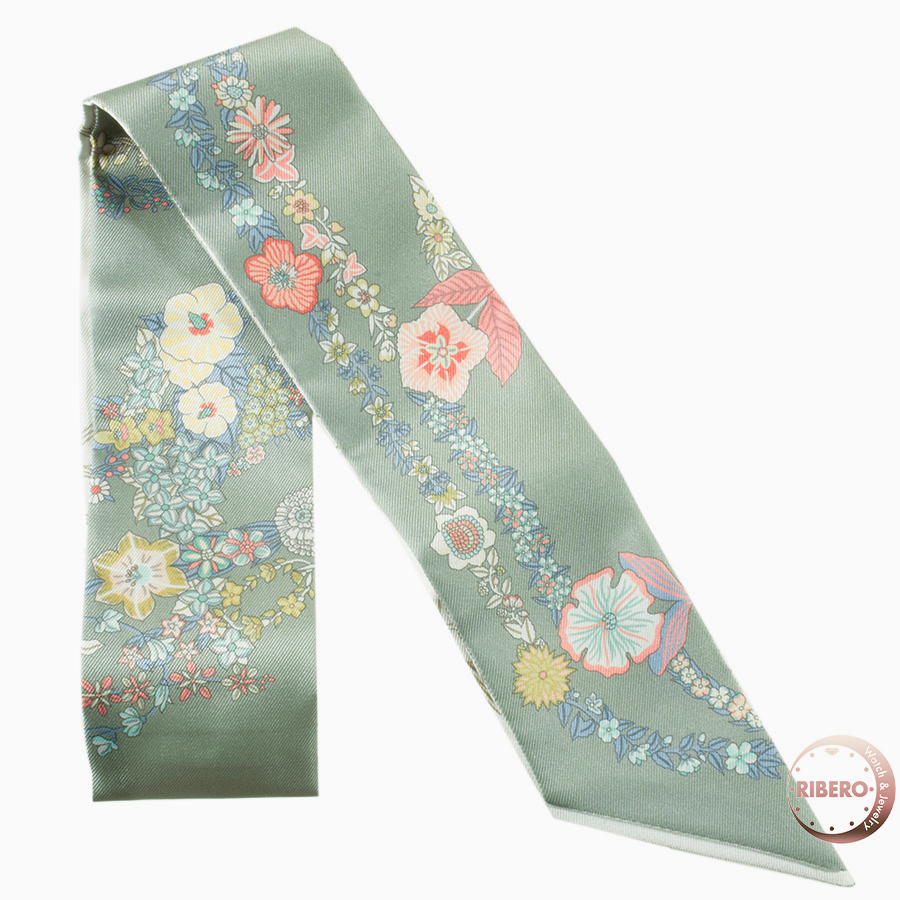 エルメス Brides de Gala en Fleurs ブリッド ドゥ ガラ アン フルール＆アイライナー ツイリー