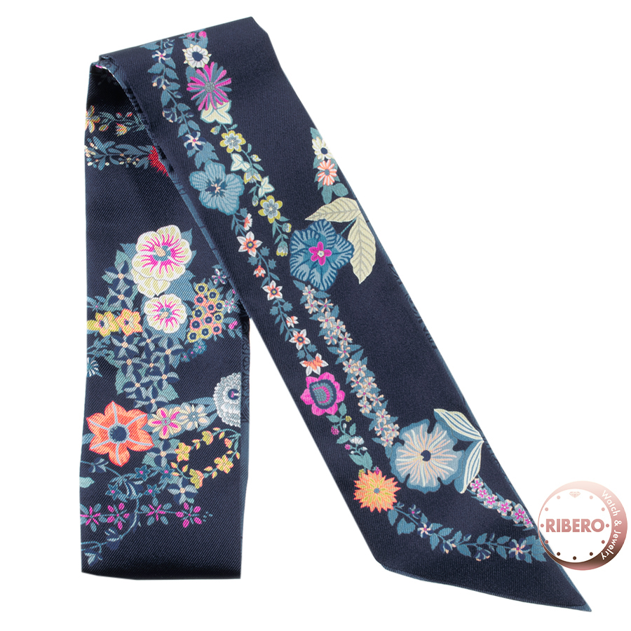 エルメス Brides de Gala en Fleurs ブリッド ドゥ ガラ アン フルール＆アイライナー ツイリー