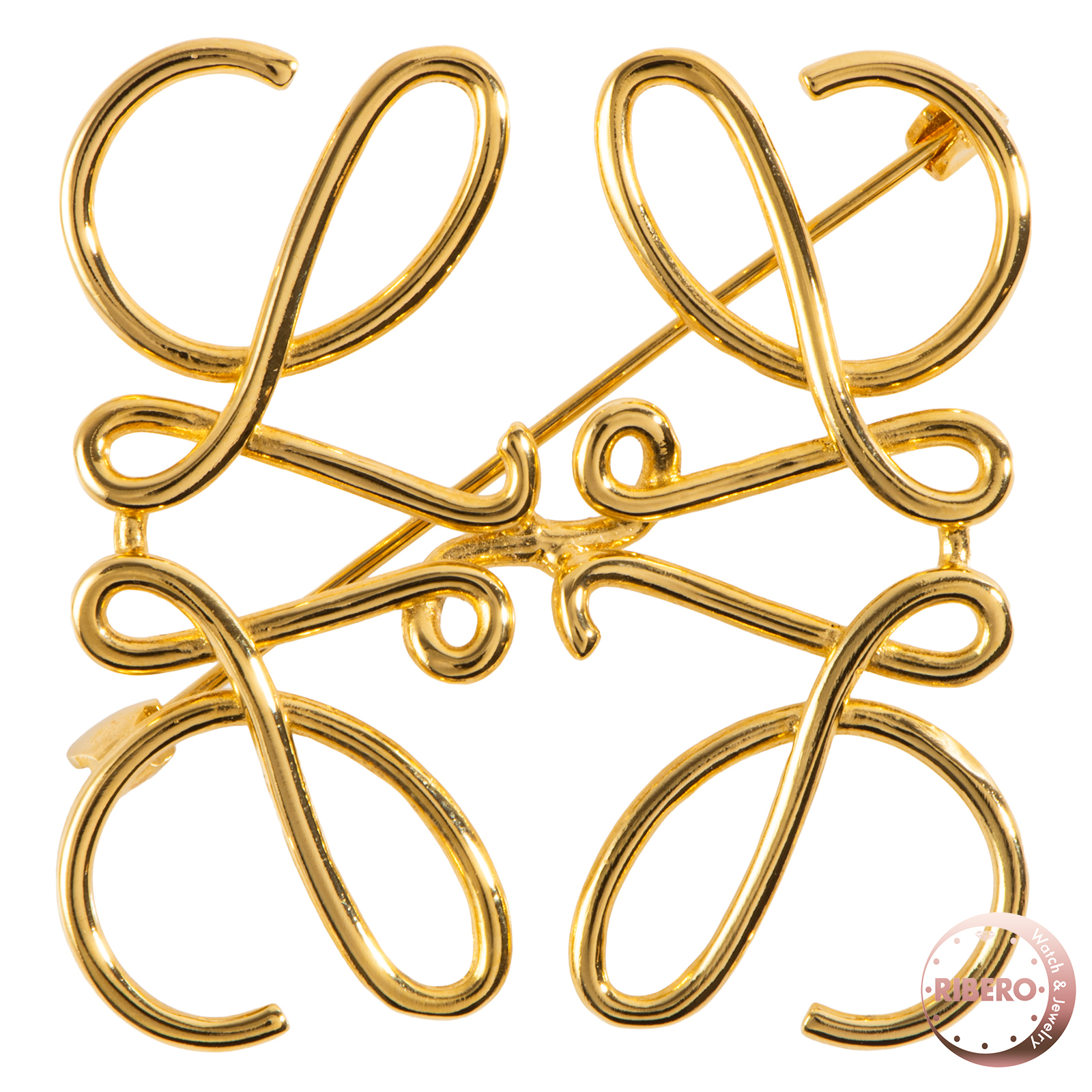 ロエベ アナグラム ブローチ 111.25.020