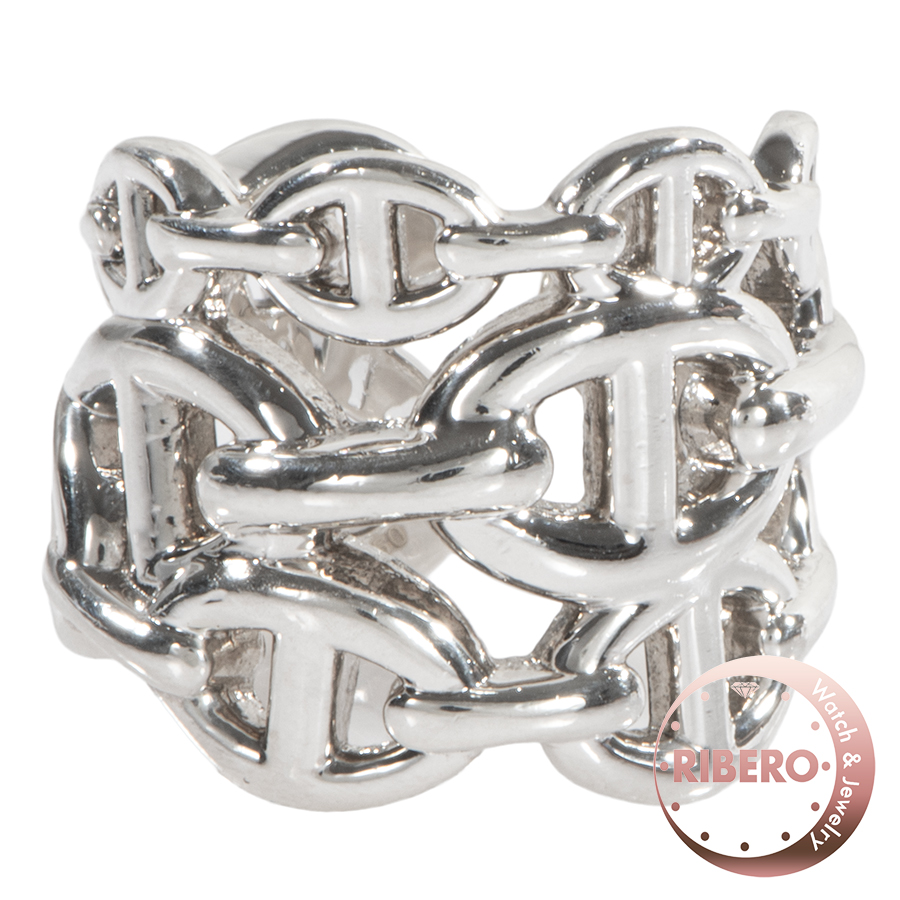 エルメス アンシェネ GM リング シェーヌダンクル 10号