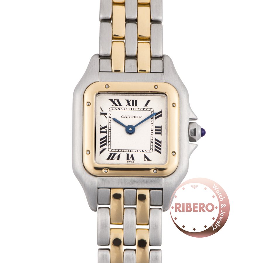 カルティエ パンテールSM 2ロウ W25029B6