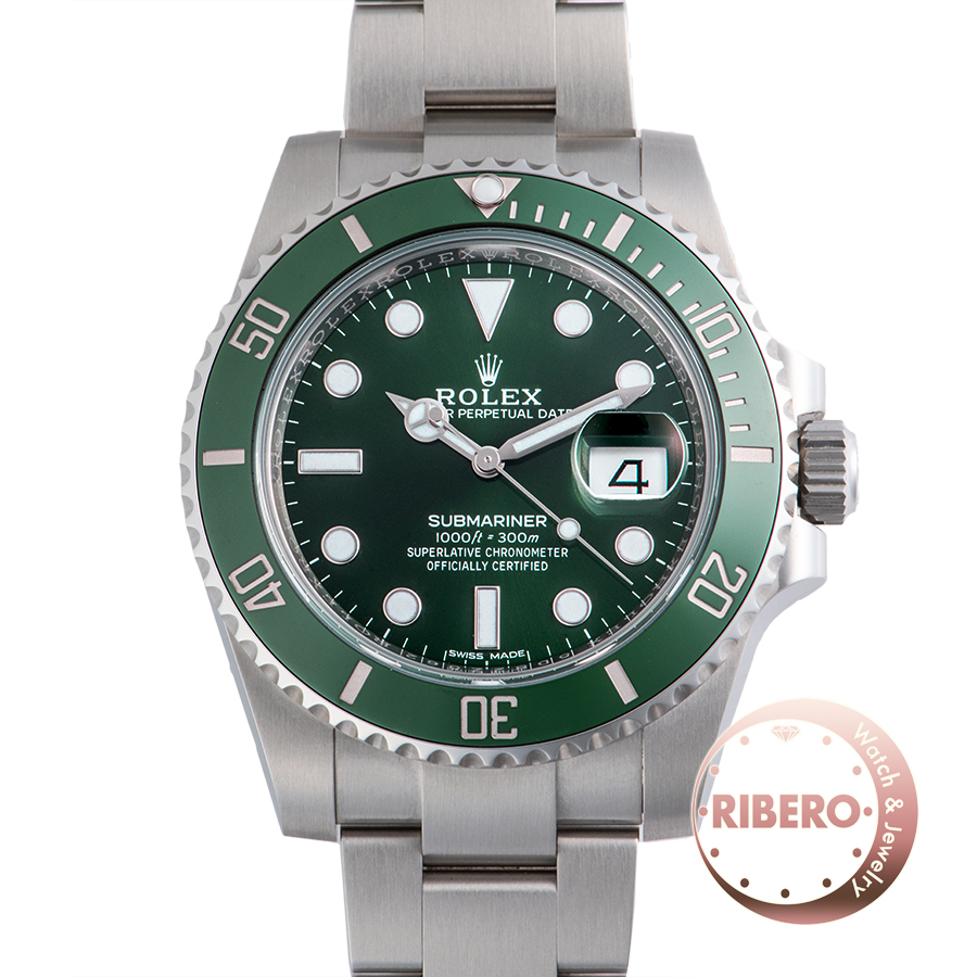 ロレックス グリーンサブマリーナ 116610LV ランダム