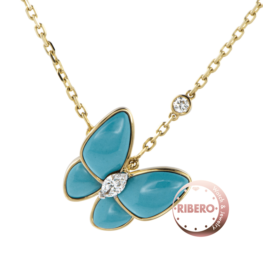 ヴァンクリーフ＆アーペル ドゥ パピヨン ペンダント