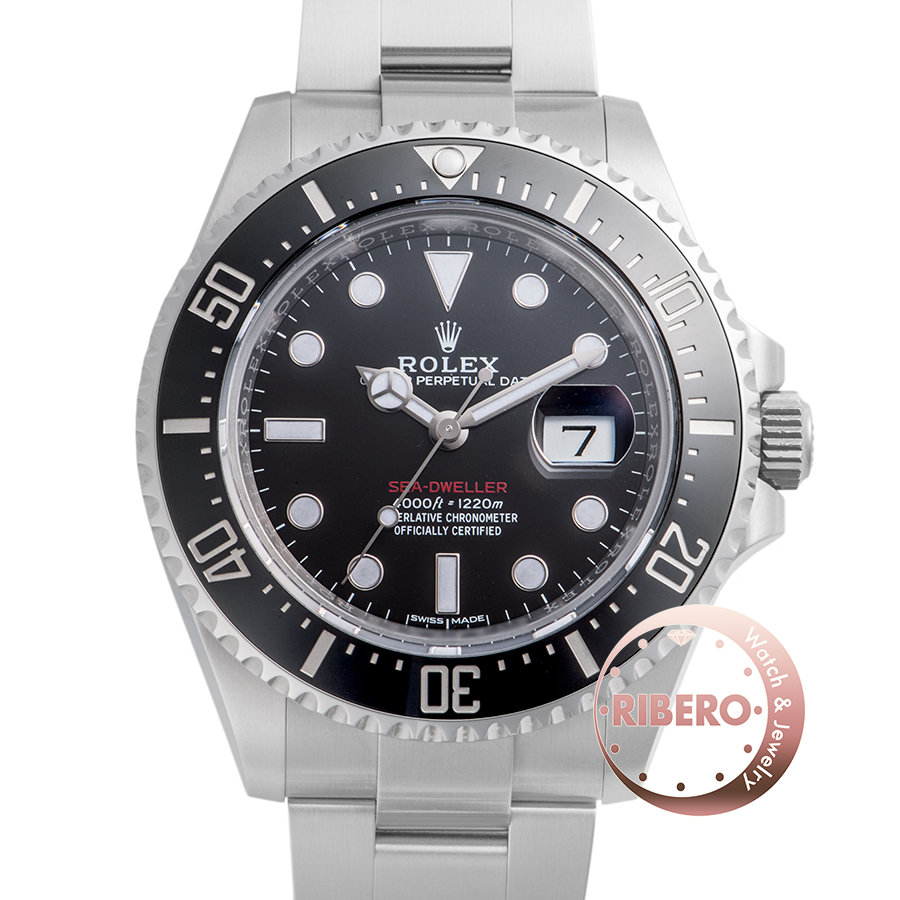 ロレックス 赤シードゥエラー 126600 MK1 ノークラウン