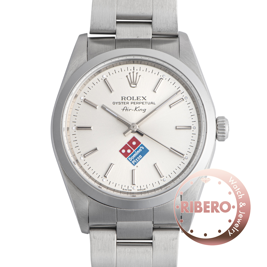 ロレックス エアキング 14000 A番 ドミノピザ限定