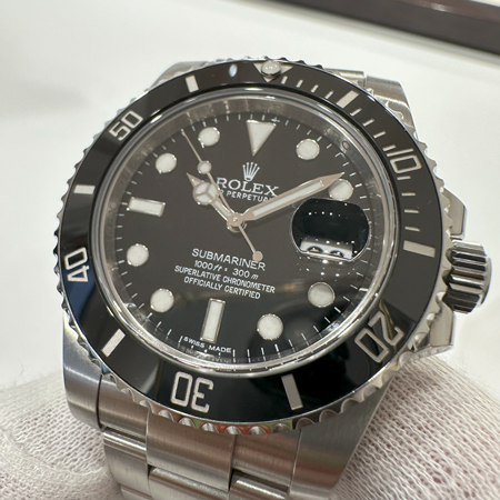 クロマライト夜光のロレックス文字盤