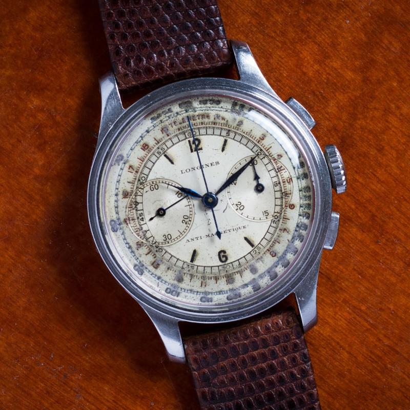 クロノグラフの基本構成と歴史的イメージ