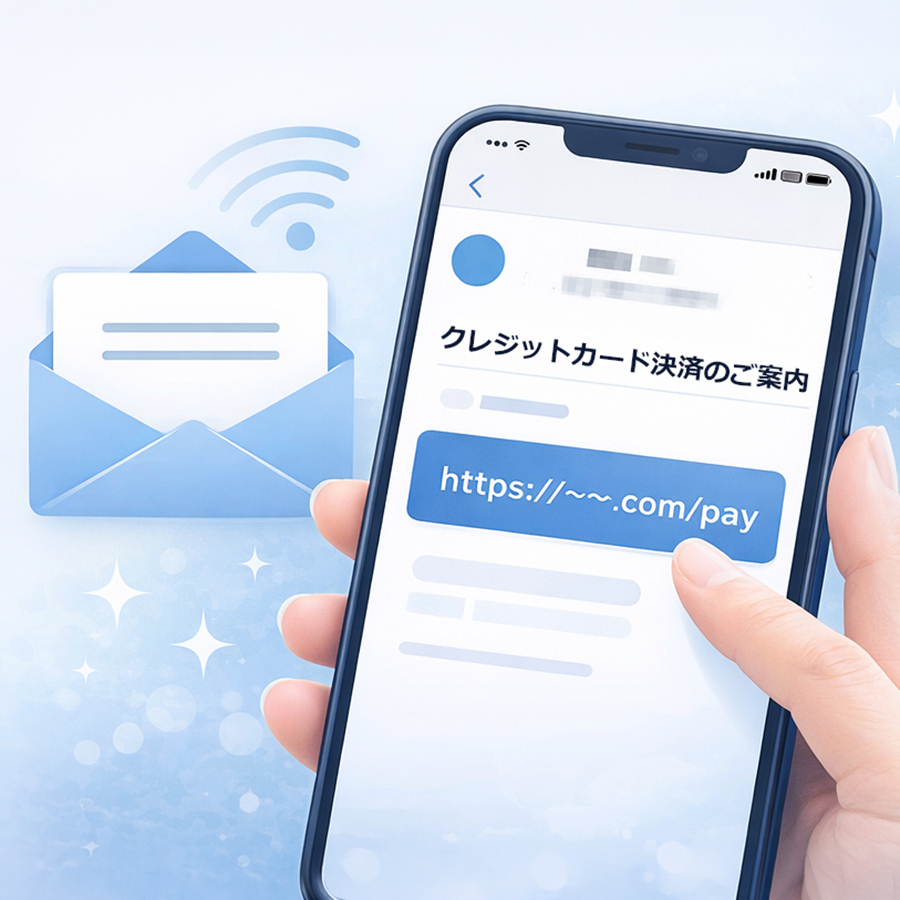 2. 決済用URLをメールで送付