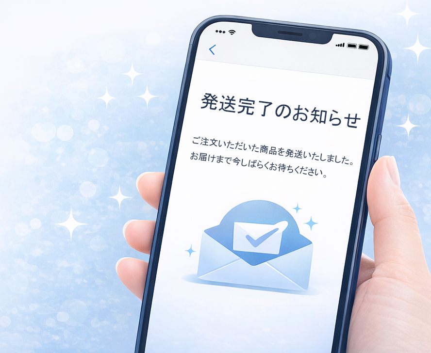 5. 発送完了メール