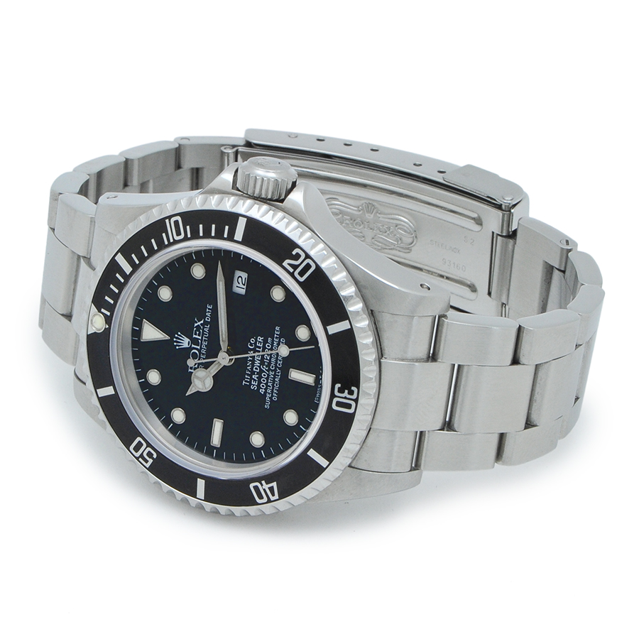 ROLEX シードゥエラー 赤シード TIFFANY ティファニー Wネーム
