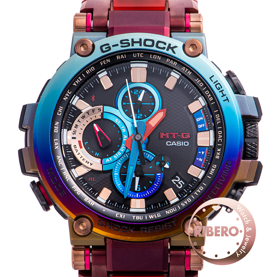 CASIO G-SHOCK MTG-B1000VL-4AJR 火山雷