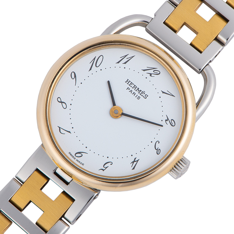 不動の人気☆エルメス 《アルソー ウォッチ、40 mm》 (HERMES/アナログ